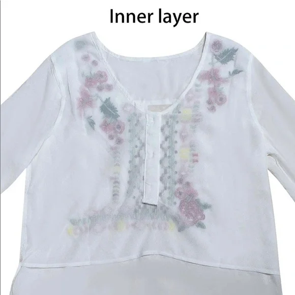 Beautiful Bohemian light weight top - Picture 4 of 6